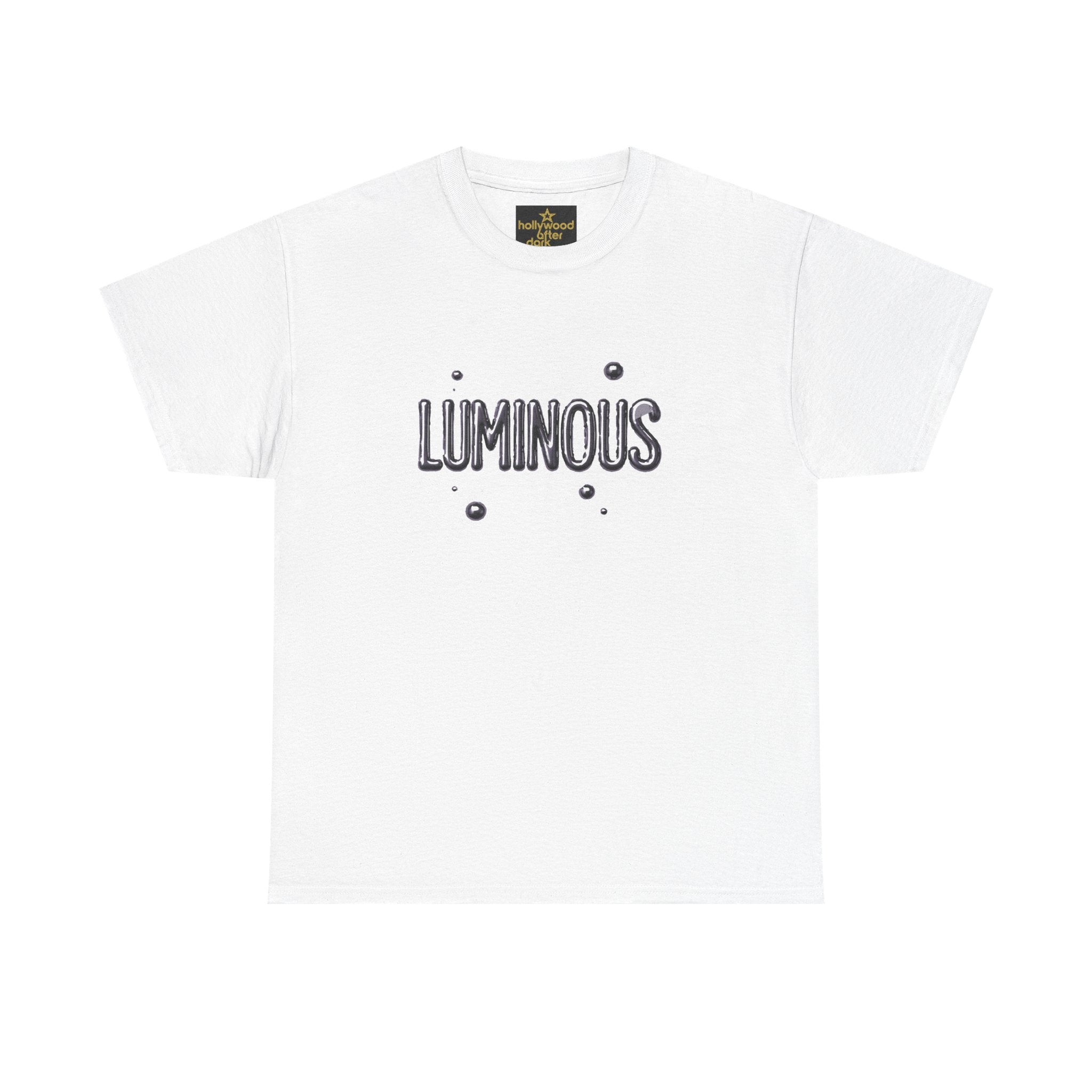 Liquid Typography: Dripping Digital Art, Fluid Graphic DesignSuper Soft Tee - Hollywood After Dark