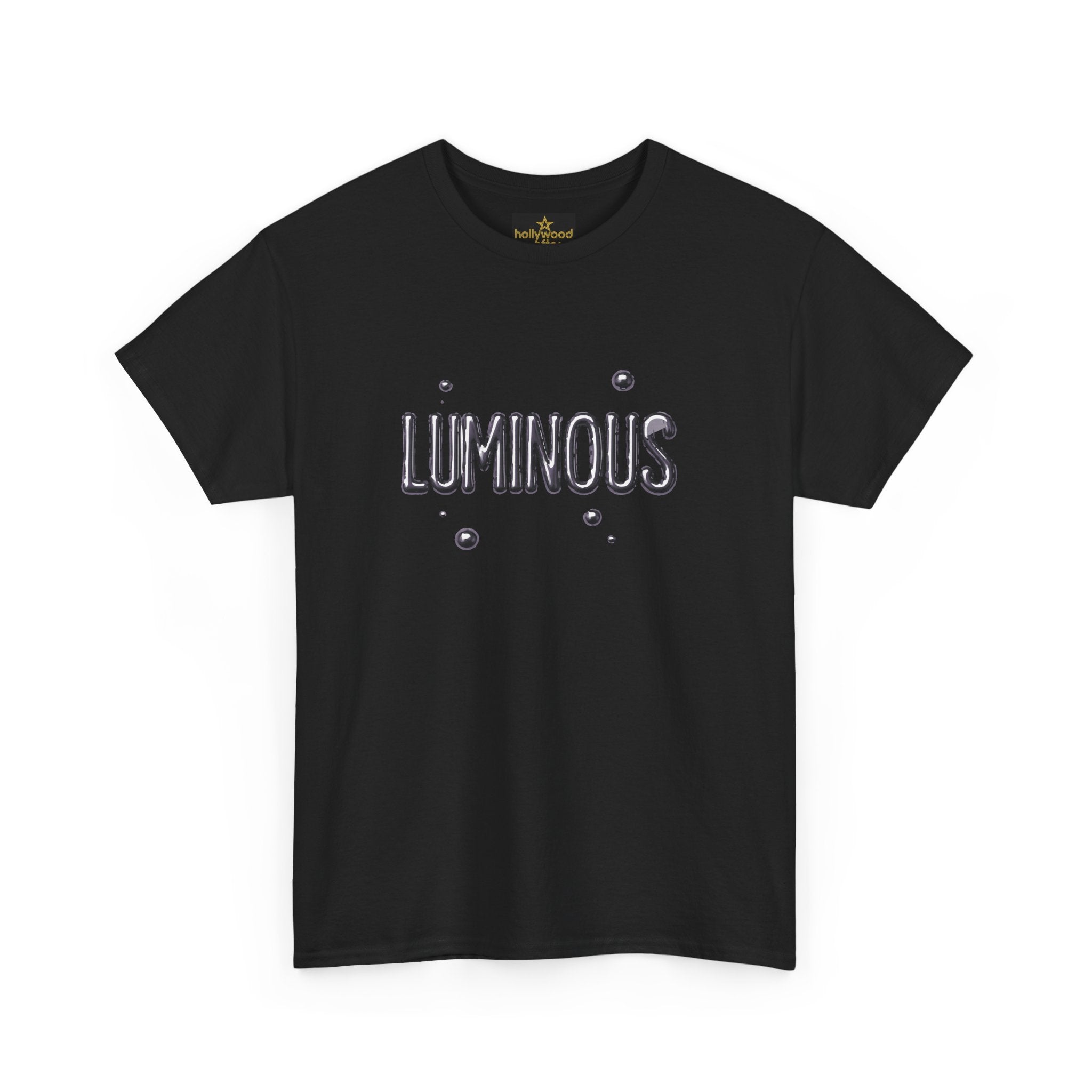 Liquid Typography: Dripping Digital Art, Fluid Graphic DesignSuper Soft Tee - Hollywood After Dark