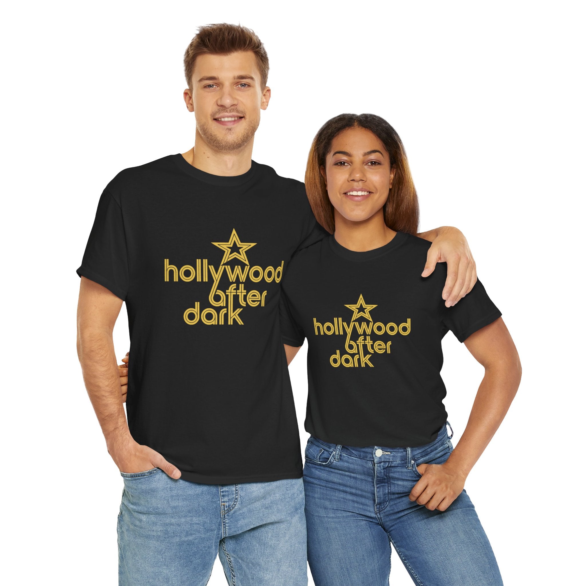 Hollywood After Dark Unisex Heavy Cotton Tee