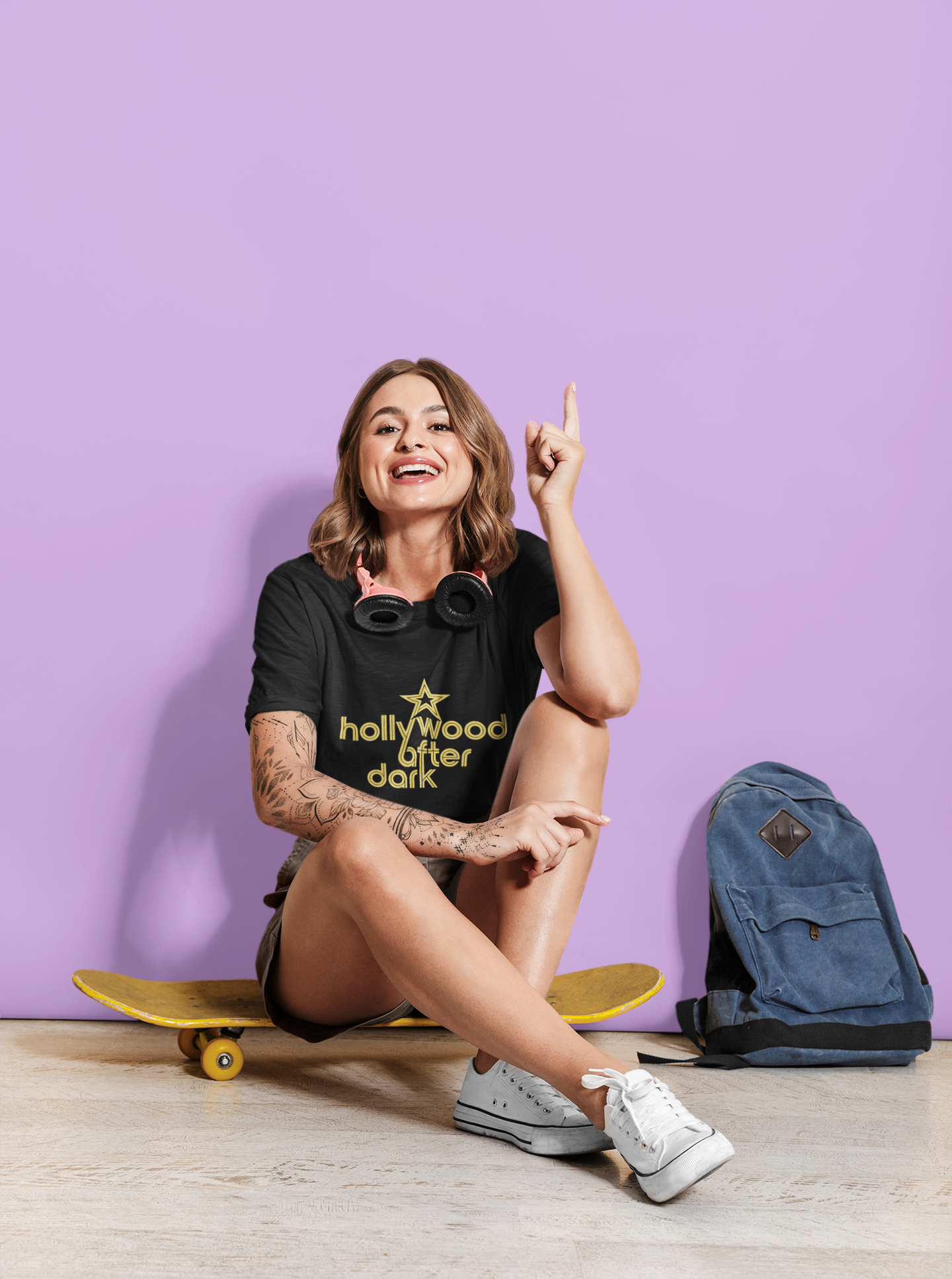 Hollywood After Dark Unisex Heavy Cotton Tee