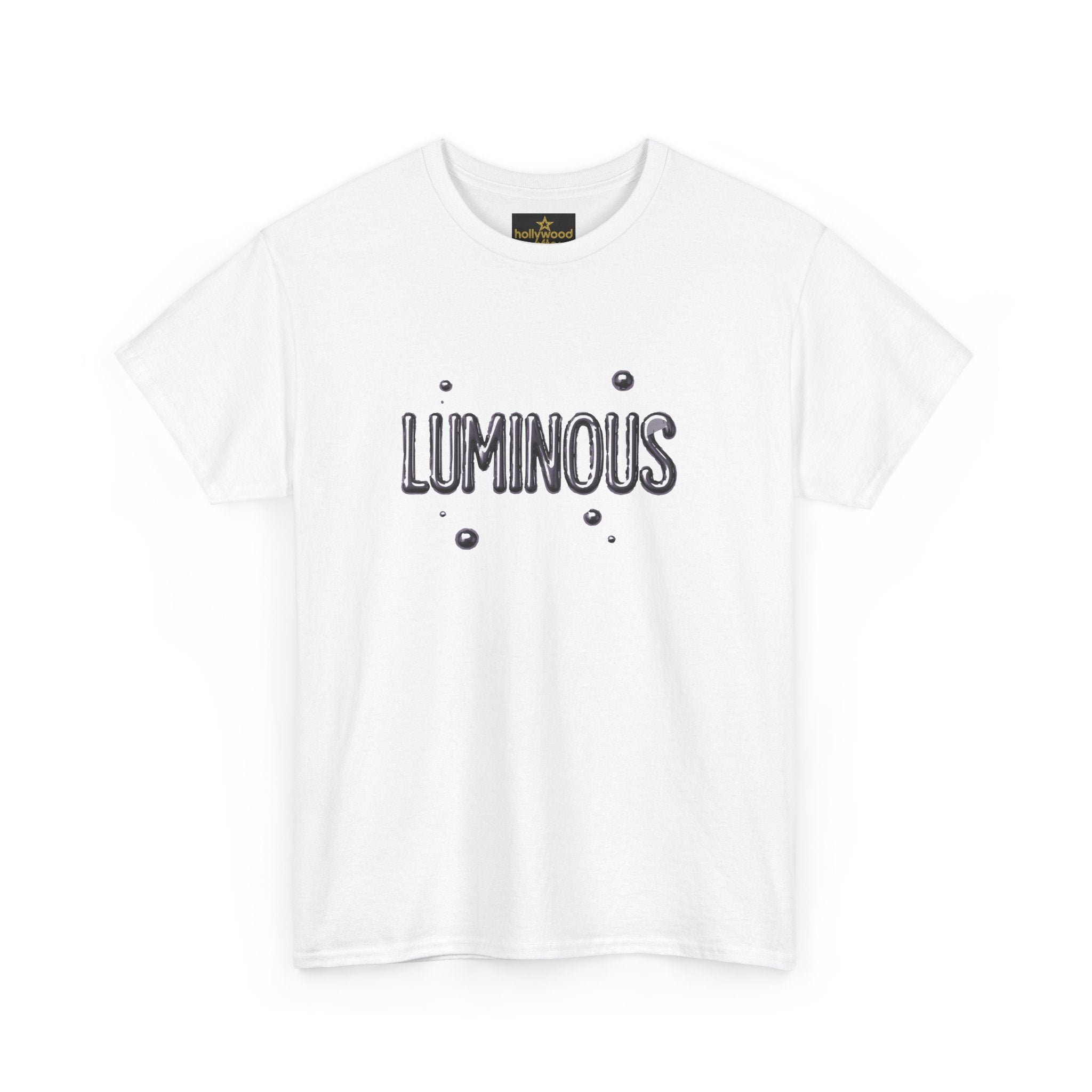 Liquid Typography: Dripping Digital Art, Fluid Graphic DesignSuper Soft Tee - Hollywood After Dark