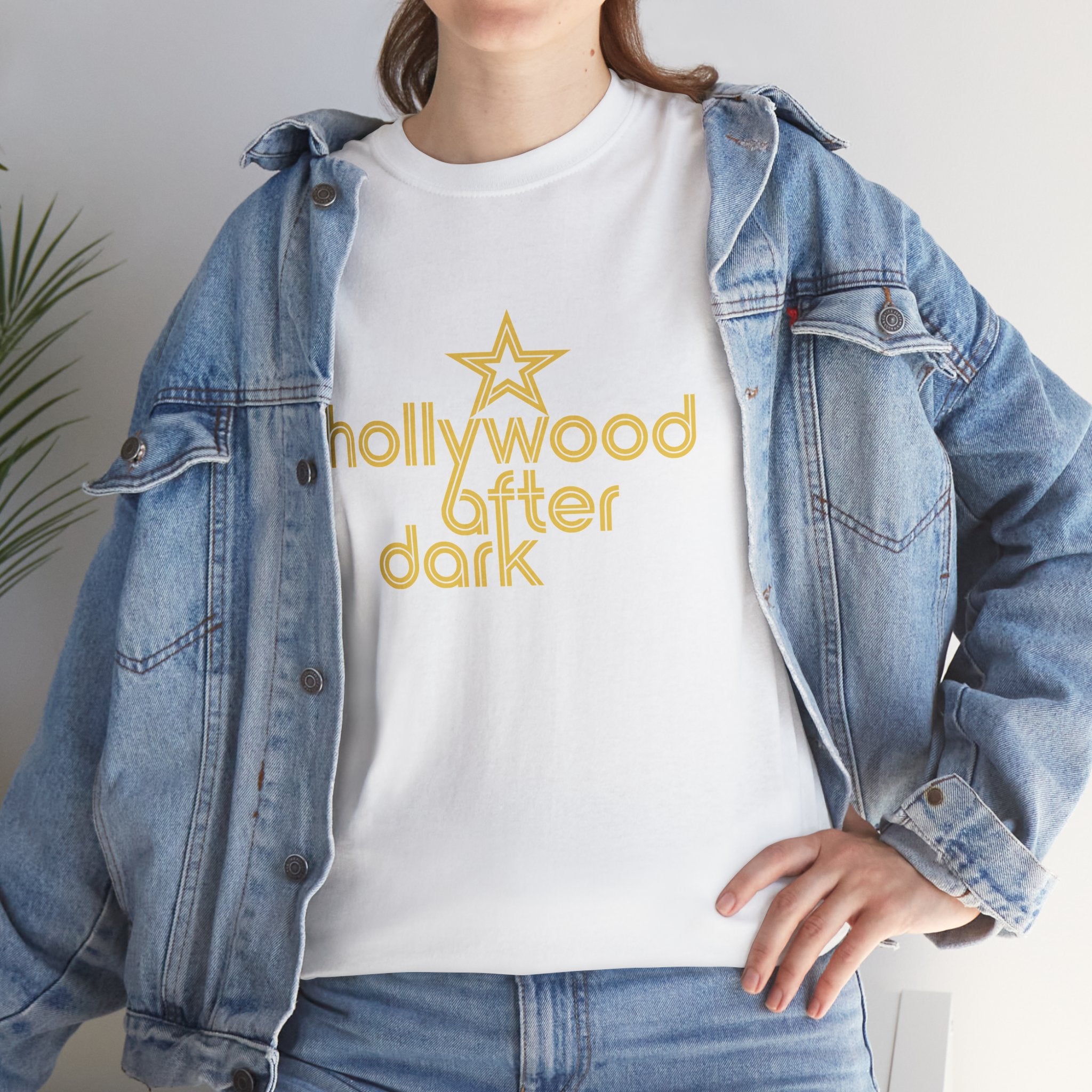 Hollywood After Dark Unisex Heavy Cotton Tee