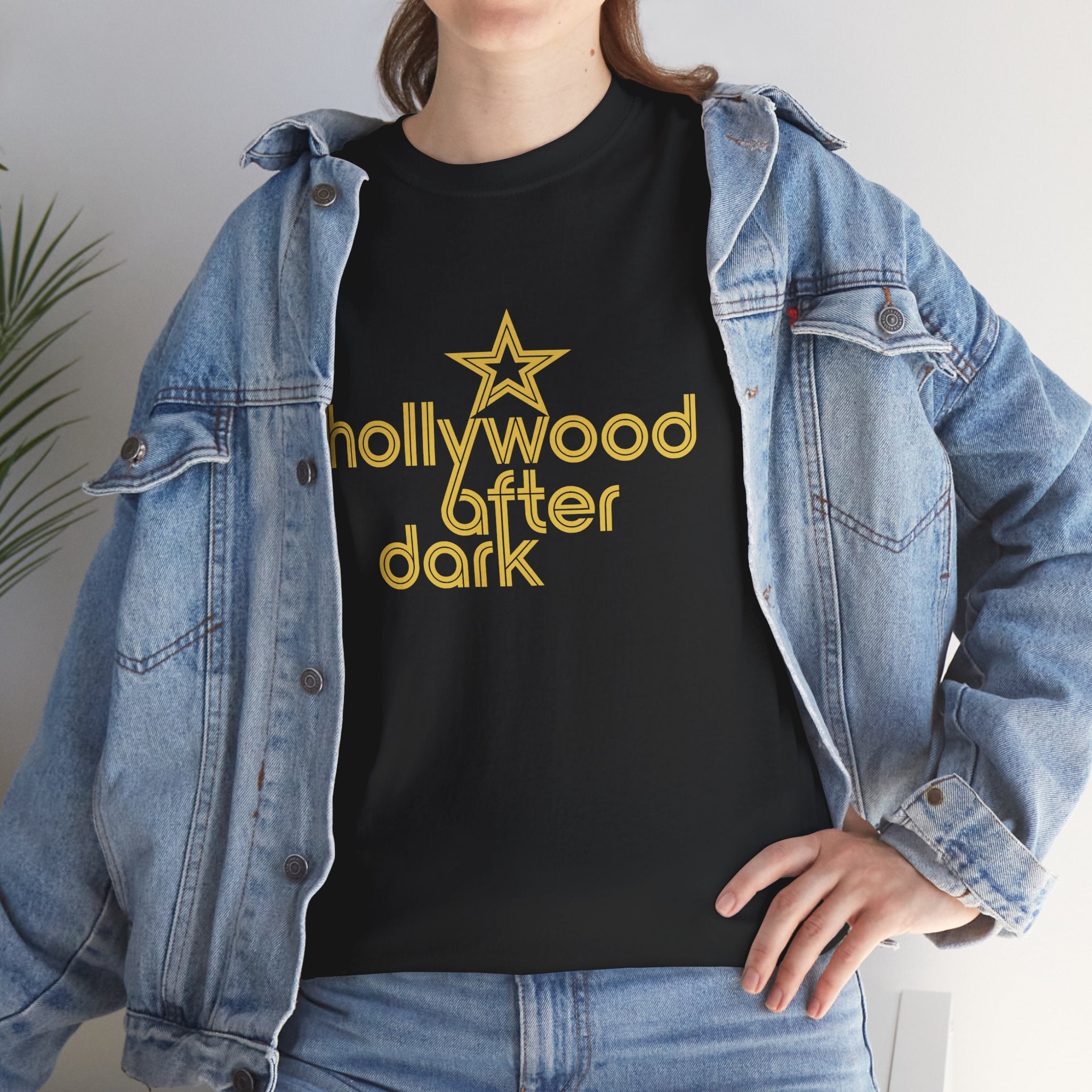 Hollywood After Dark Unisex Heavy Cotton Tee