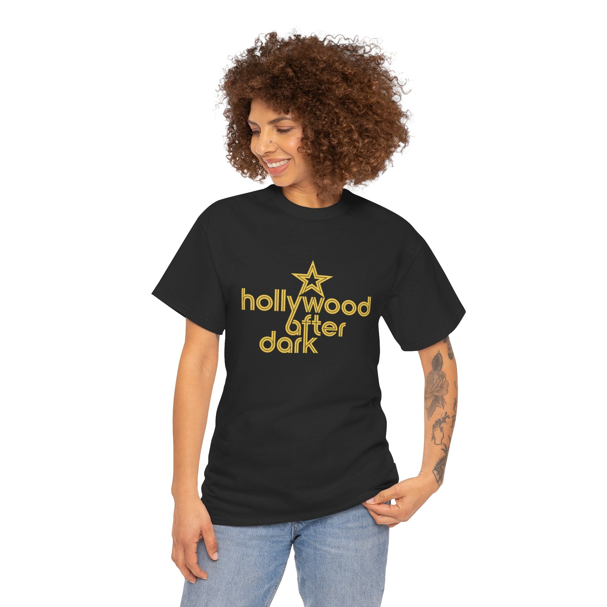 Hollywood After Dark Unisex Heavy Cotton Tee