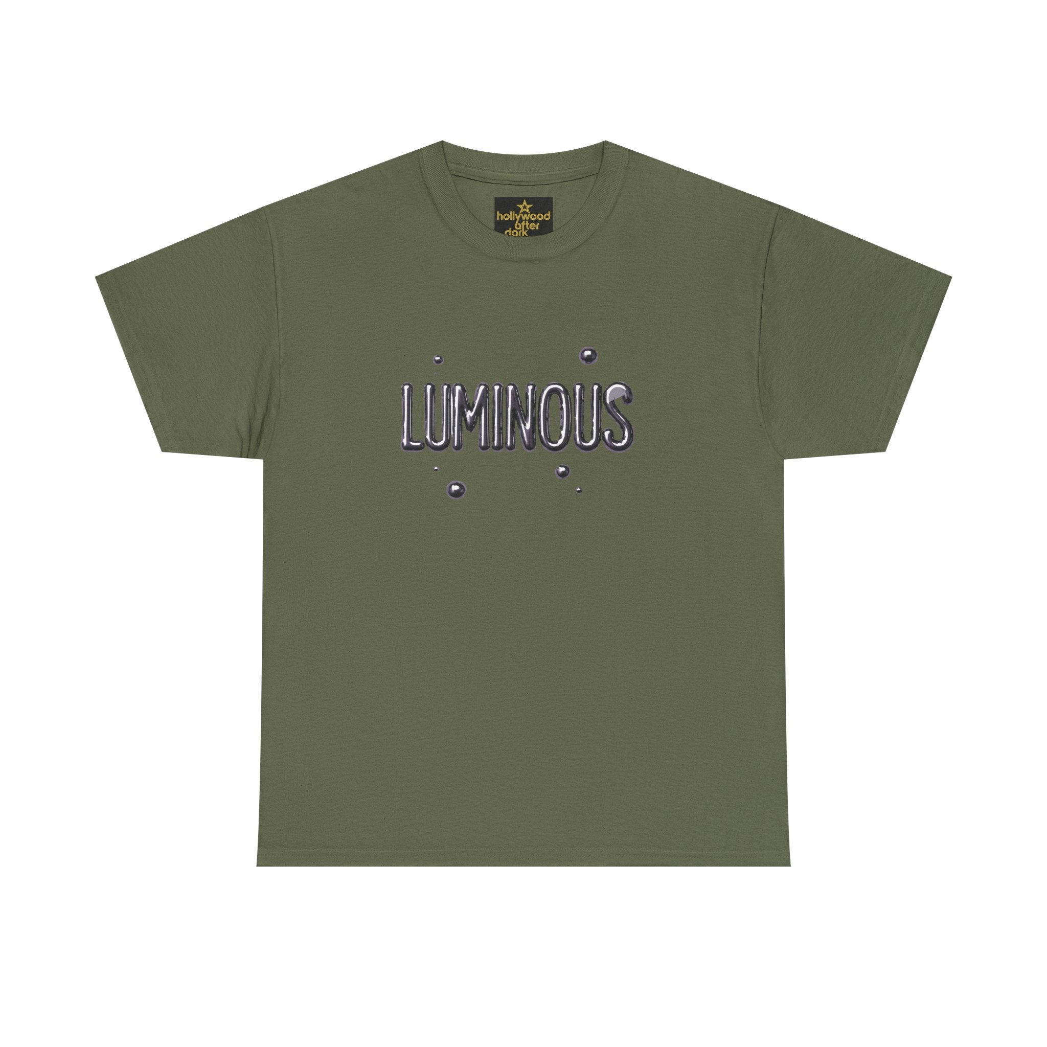Liquid Typography: Dripping Digital Art, Fluid Graphic DesignSuper Soft Tee - Hollywood After Dark