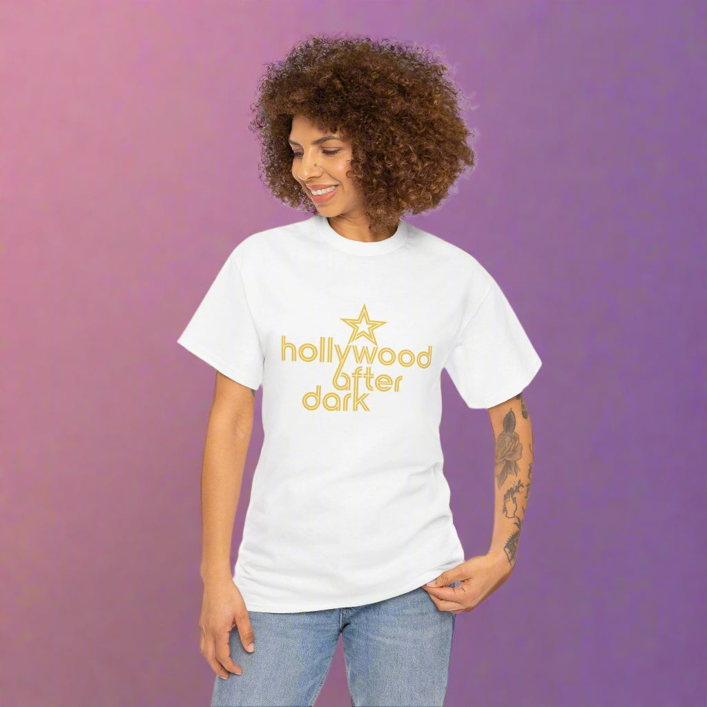 Hollywood After Dark Unisex Heavy Cotton Tee